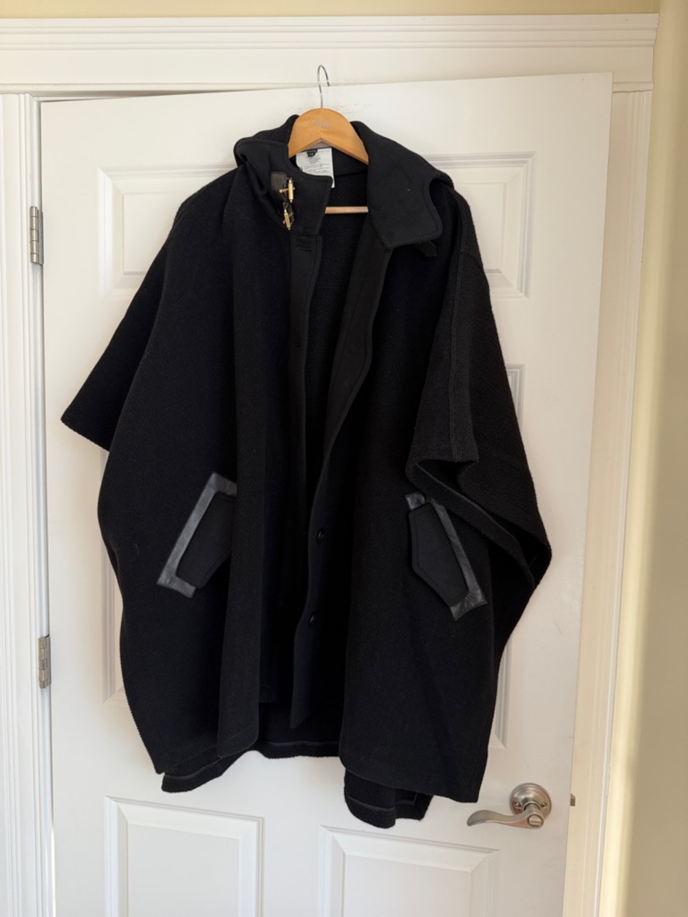 Etro Milano Hooded Wool Pea Coat